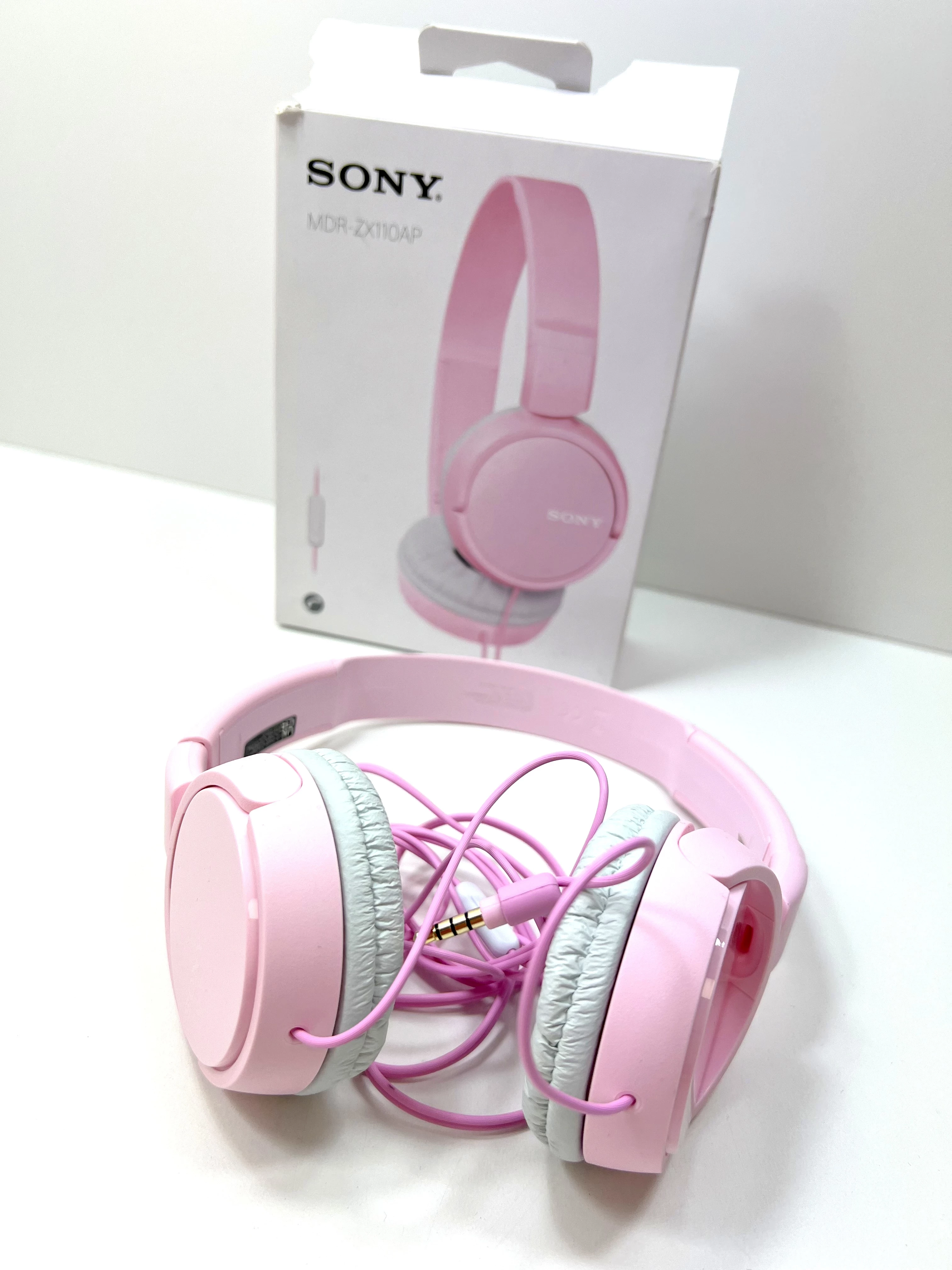 sluchawki-nauszne-sony-mdr-zx110ap-rozowe-stan-uzywany