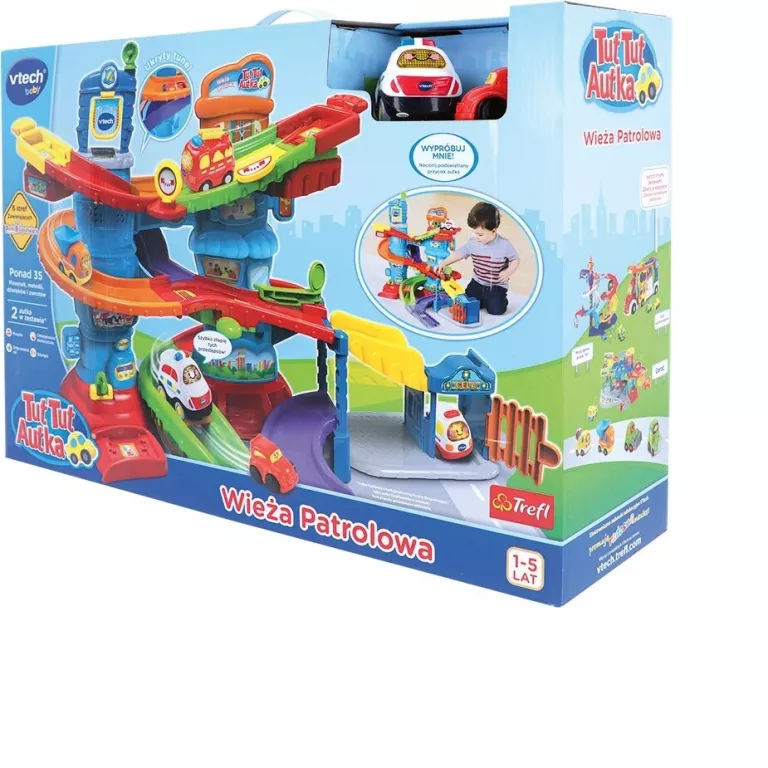 WIEŻA PATROLOWA TUT TUT AUTKA VTECH 61460