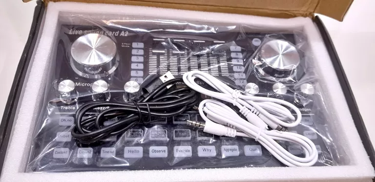 BEZPRZEWODOWA KARTA DŹWIĘKOWA PHONE LIVE SOUND CARD A2