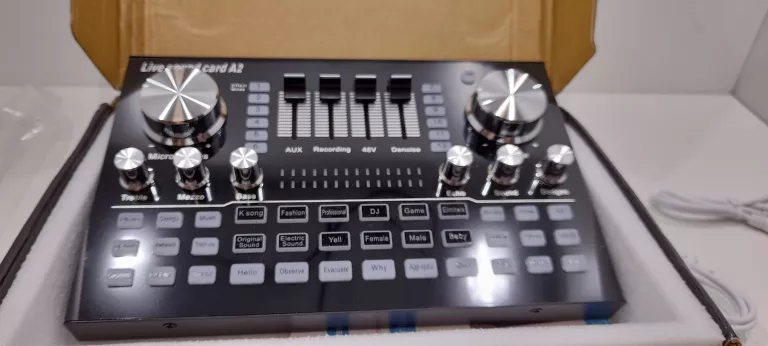 BEZPRZEWODOWA KARTA DŹWIĘKOWA PHONE LIVE SOUND CARD A2