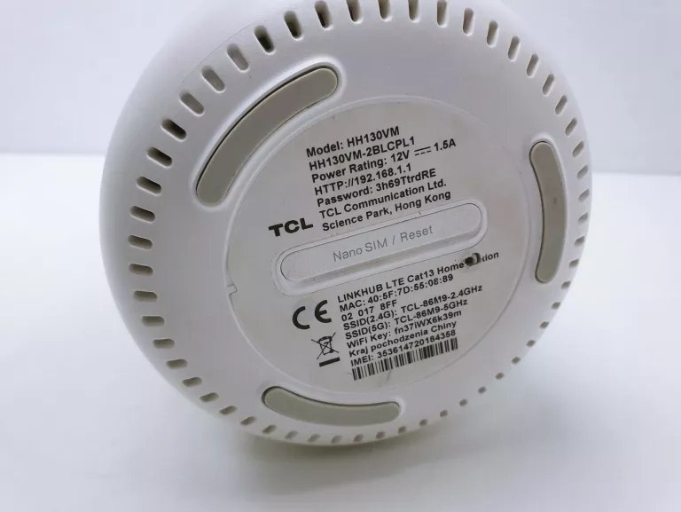 ROUTER TCL LINKHUB-HH130VM 802.11AC (WI-FI 5)