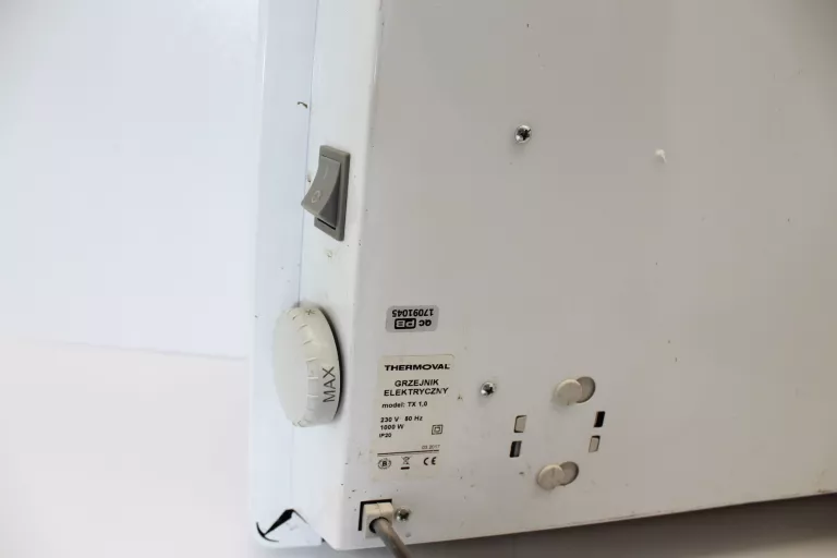 ELEKTRYCZNY GRZEJNIK KONWEKTOROWY THERMOVAL TX 1000W