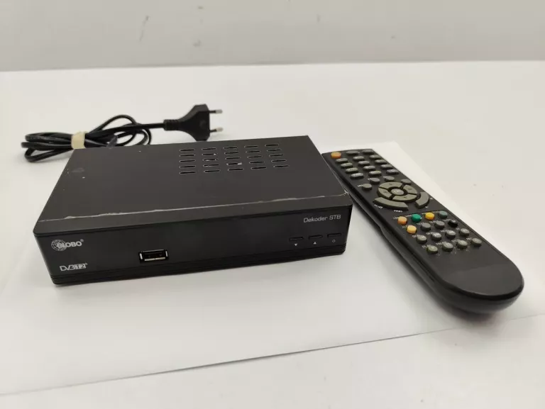DEKODER GLOBO STB HD N5 + PILOT NIE ODBIERA KANAŁÓW