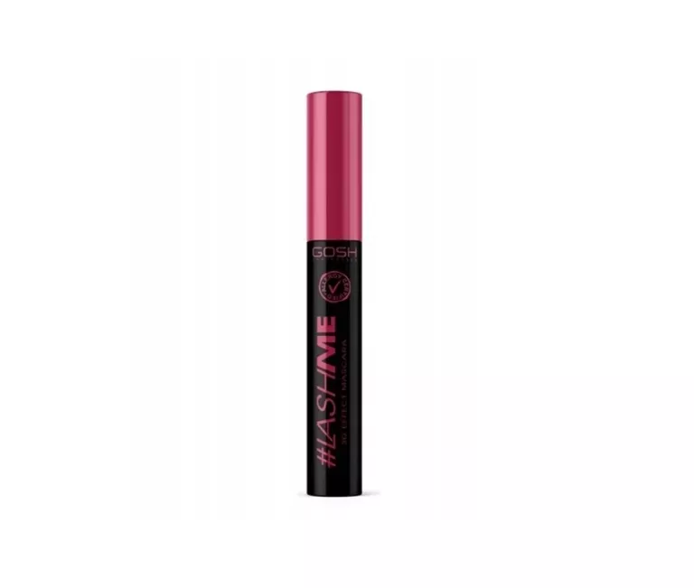 GOSH #LASHME Z EFEKTEM 3D TUSZ DO RZĘS BLACK 8ML