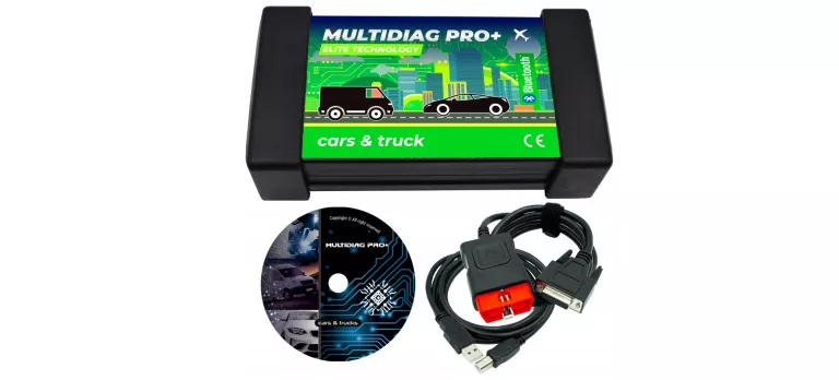 TESTER DIAGNOSTYCZNY SKANER OBDII MULTIDIAG PRO+ OSOBOWE DOSTAWCZE
