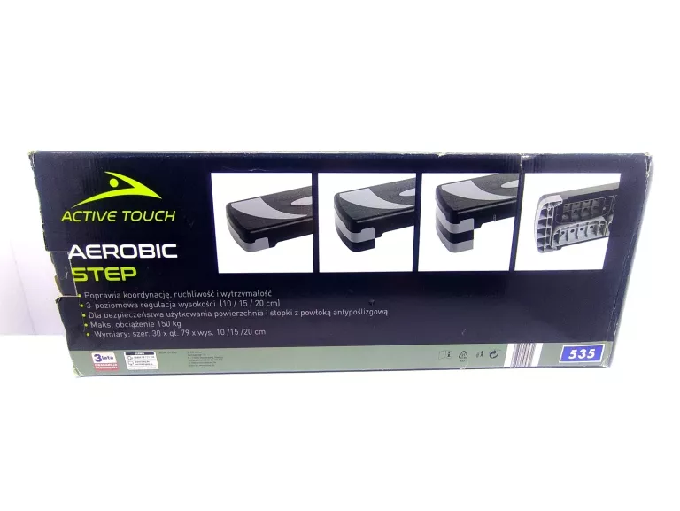 PODEST DO AEROBIKU ACTIVE TOUCH 10/15/20 150KG KPL