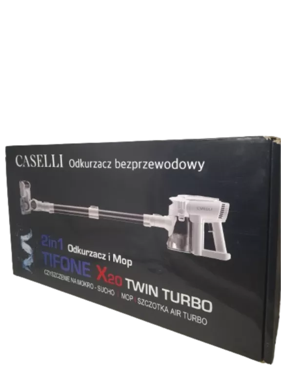 ODKURZACZ 2W1 CASELLI ODKURZACZ BEZPRZEWODOWY TIFONE X20