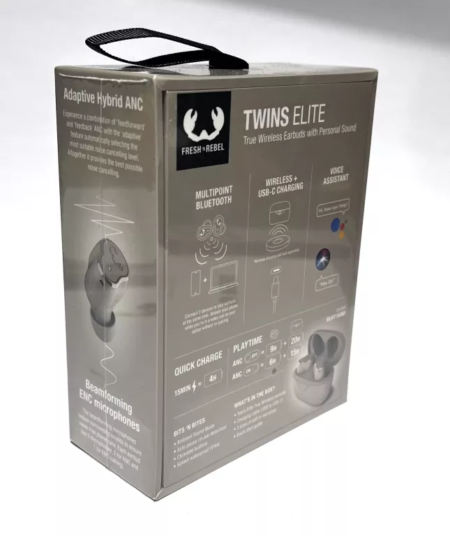 SŁUCHAWKI BEZPRZEWODOWE FRESH 'N REBEL TWINS ELITE