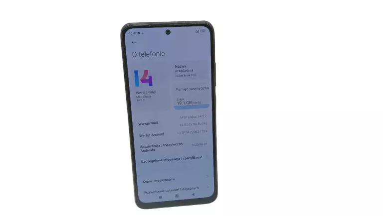 TELEFON  XIAOMI REDMI NOTE 10S