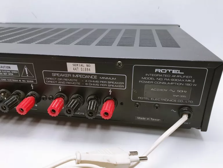 WZMACNIACZ ROTEL RA-930AX MK II 180W