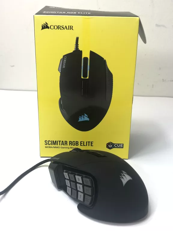 MYSZ CORSAIR SCIMITAR RGB ELITE CZARNY (D)