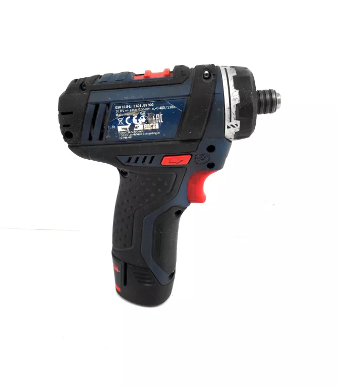 WKRĘTARKA BOSCH GSR 10,8 V-LI 2XAKU ŁAD. WALIZKA