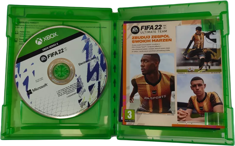 GRA NA KONSOLĘ XBOX ONE / SERIES FIFA 22 POLSKA WERSJA JĘZYKOWA XBOX