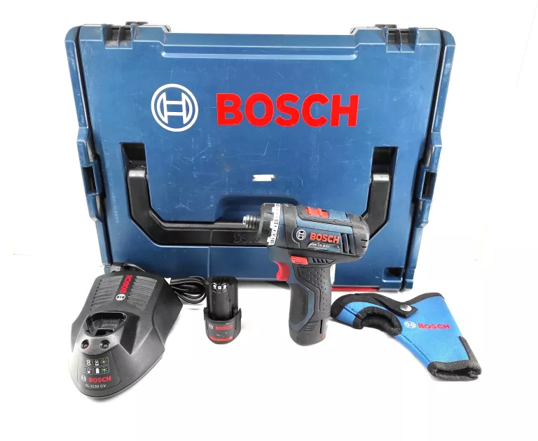 WKRĘTARKA BOSCH GSR 10,8 V-LI 2XAKU ŁAD. WALIZKA