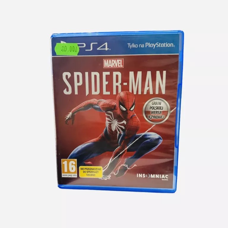 GRA NA PS4 SPIDER MAN
