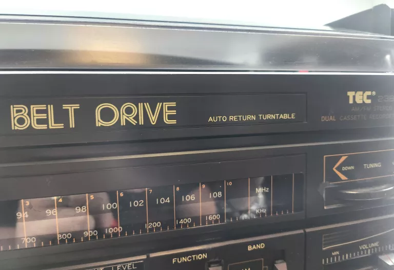 WIEŻA TEC BELT DRIVE GRAMOFON