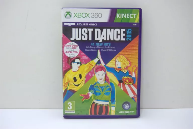 XBOX360 KINECT ADVENTURES, JUST DANCE 2015