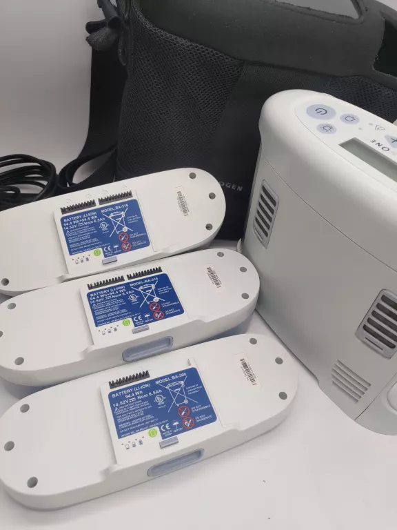 PRZENOŚNY KONCETRATOR TLENU INOGEN ONE G3 / 3 BATERIE TORBA / TLENOTERAPIA