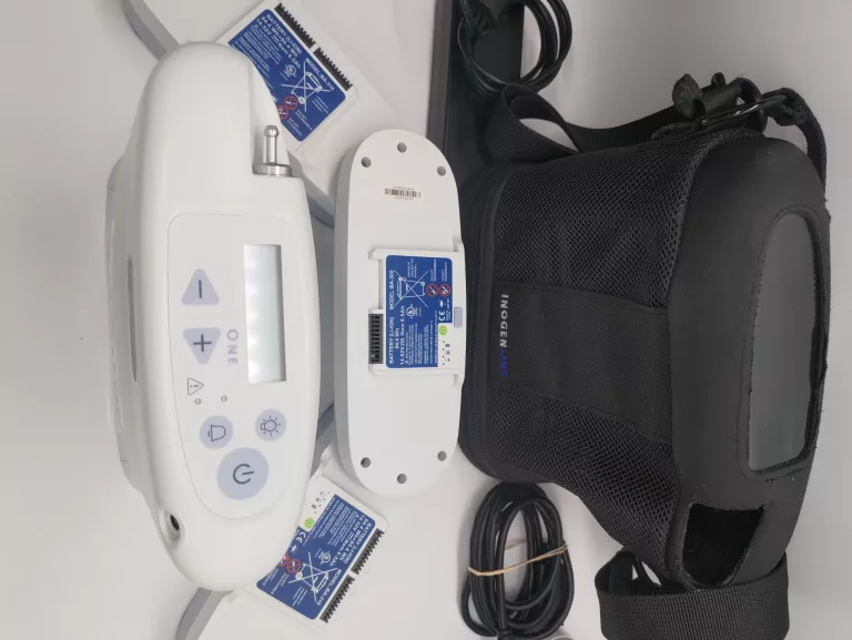PRZENOŚNY KONCETRATOR TLENU INOGEN ONE G3 / 3 BATERIE TORBA / TLENOTERAPIA