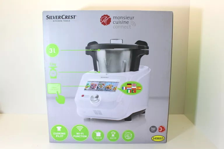 ROBOT KUCHENNY SILVERCREST /PUDEŁKO MONSIEUR CUISINE CONNECT 1000 W