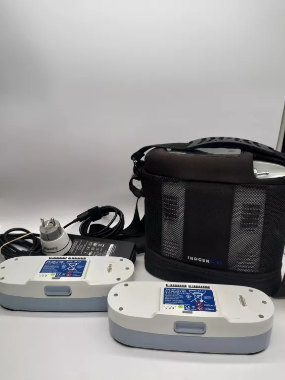 PRZENOŚNY KONCETRATOR TLENU INOGEN ONE G3 / 3 BATERIE TORBA / TLENOTERAPIA