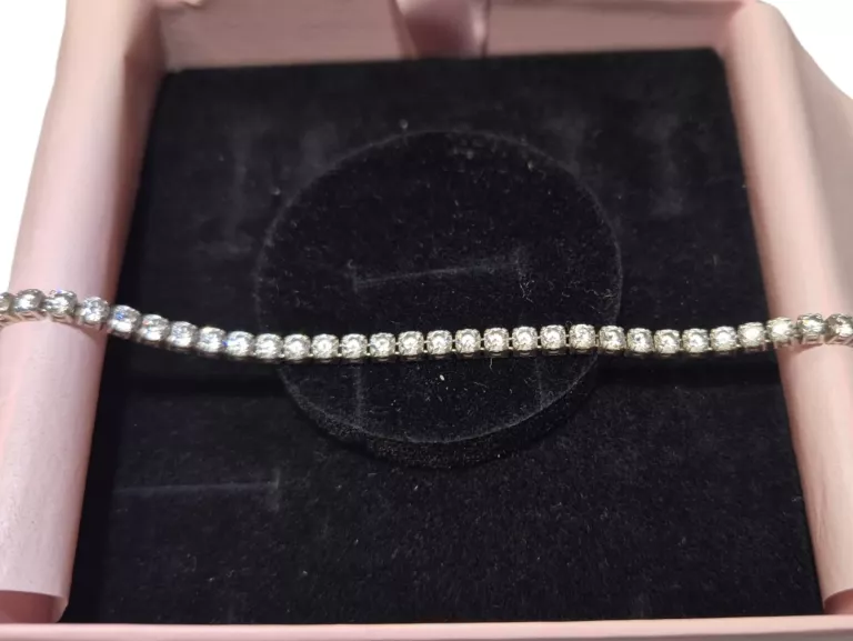 BRANSOLETKA TENISOWA PANDORA 20 (18 - 20CM) STAN 9/10 GLIWICE 591469C01