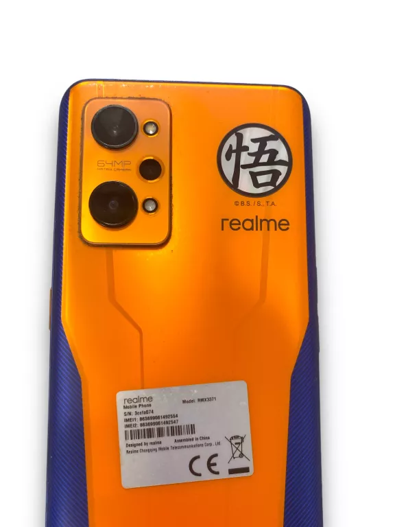 REALME GT NEO 3T 8/256 GB DRAGON BALL Z EDITION