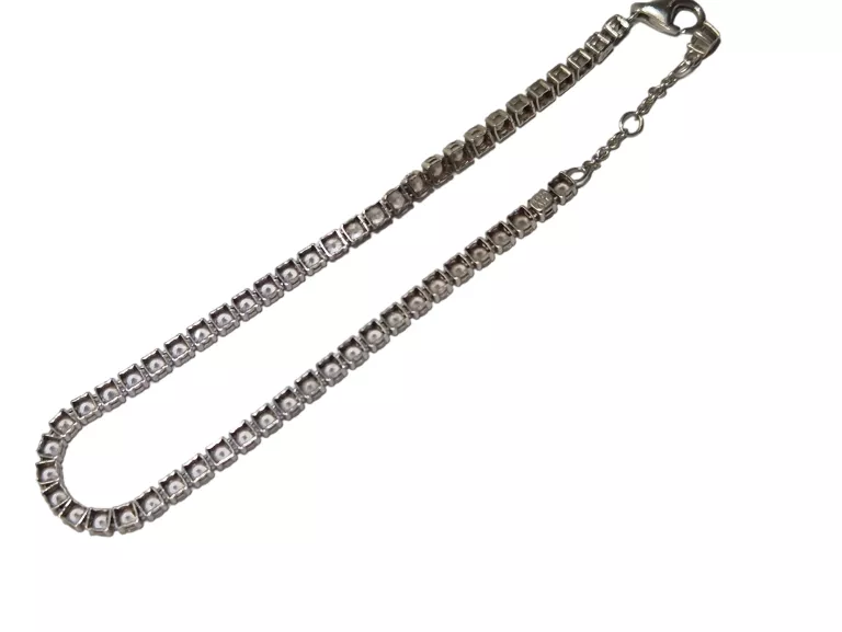 BRANSOLETKA TENISOWA PANDORA 20 (18 - 20CM) STAN 9/10 GLIWICE 591469C01