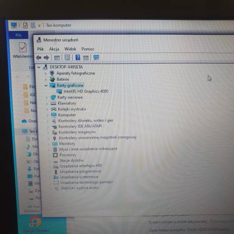 LAPTOP ASUS F551C I3-3217U/4GB/500GB WIN10 HD GRAPHICS 4000 15,6"