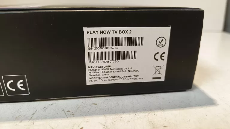 PLAY NOW TV BOX 2