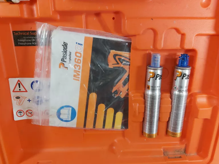 GWOŹDZIARKA GAZOWA PASLODE IM360CI LITHIUM KPL WALIZKA