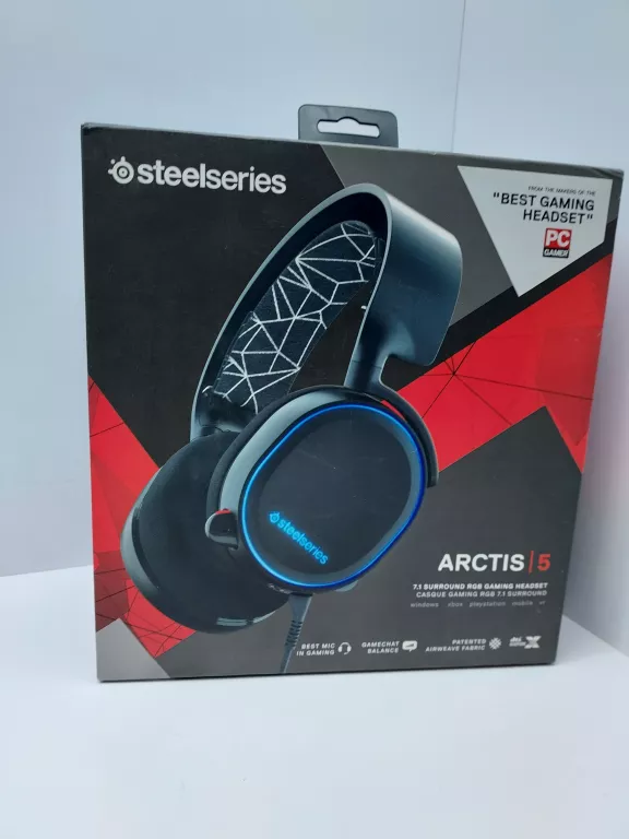 SŁUCHAWKI NAUSZNE STEELSERIES ARCTIS 5