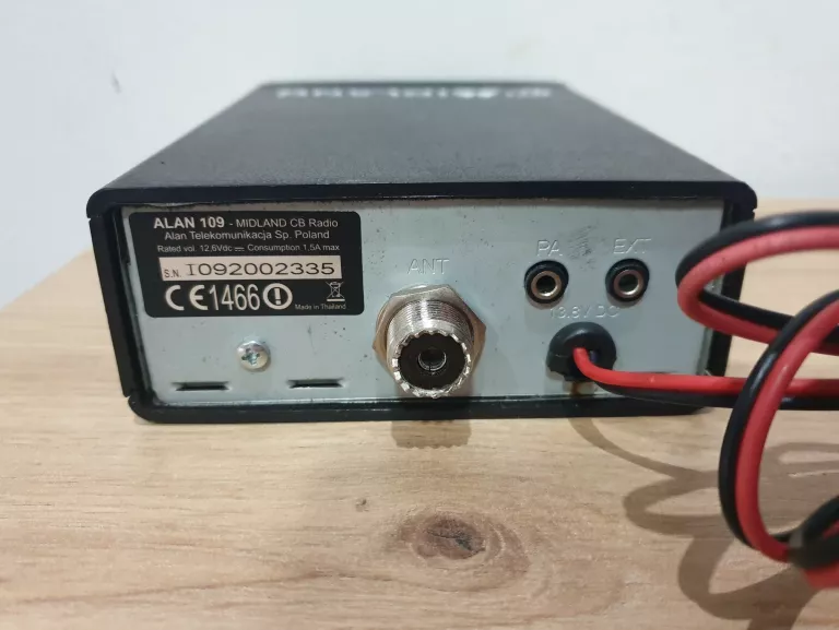 CB RADIO MIDLAND ALAN 109 +ANTENA+MIKROFON