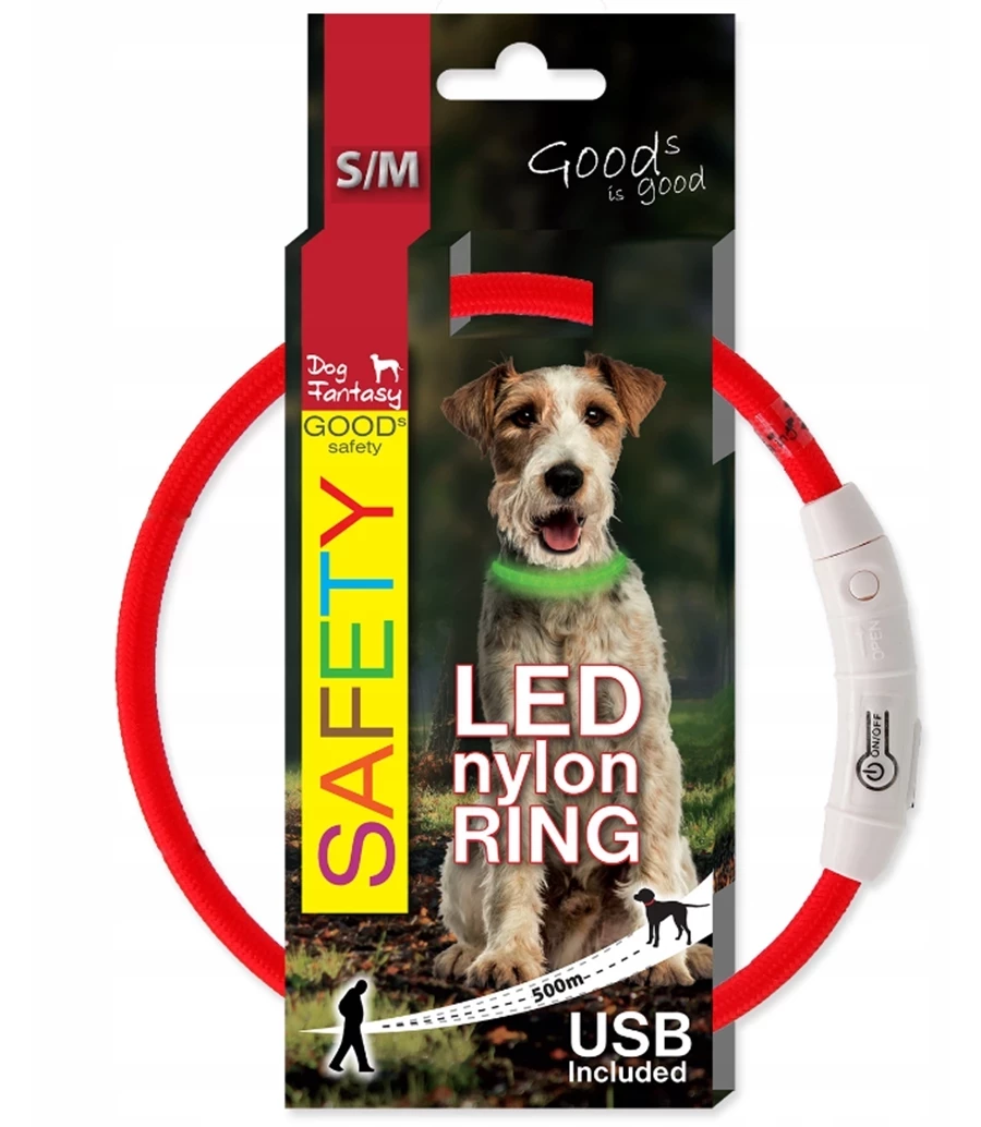 obroza-swiecaca-czerwona-led-45-cm-dog-fantasy-krupnicza-3-wroclaw