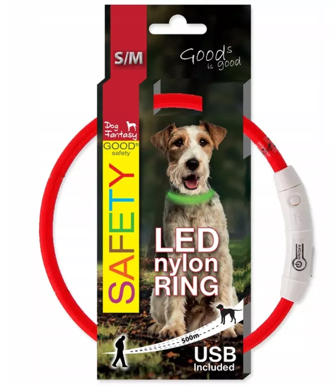 obroza-swiecaca-czerwona-led-45-cm-dog-fantasy-krupnicza-3-wroclaw