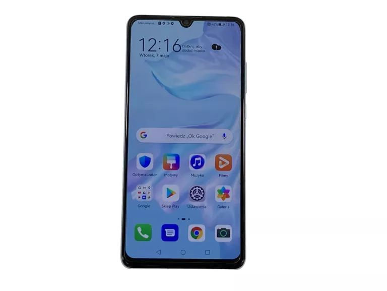 SMARTFON HUAWEI P30 6 GB / 128 GB 4G (LTE) NIEBIESKI - BEZ BLOKAD !!!