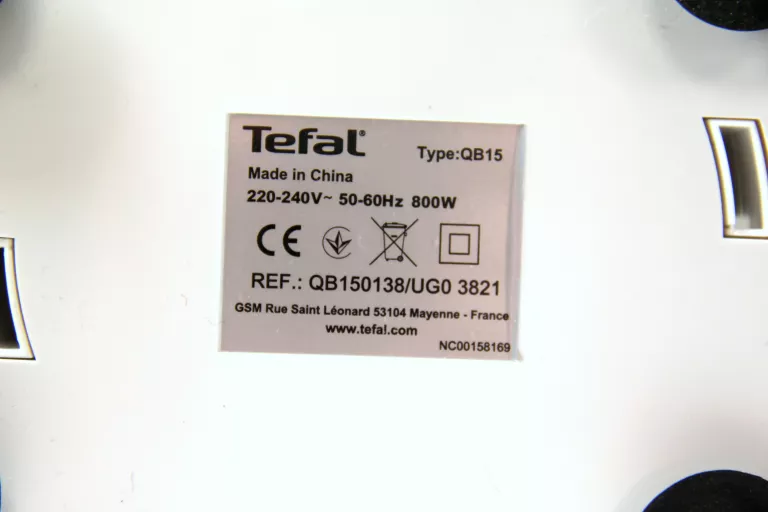 ROBOT PLANETARNY TEFAL QB15 Z KOŃCÓWKAMI