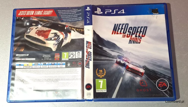 PS4 NEED FOR SPEED
