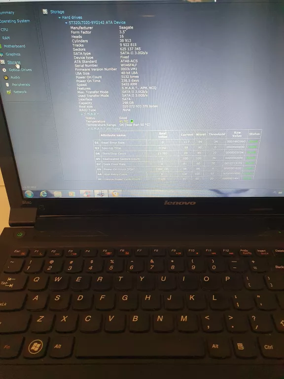LAPTOP LENOVO B580 + ZASILACZ