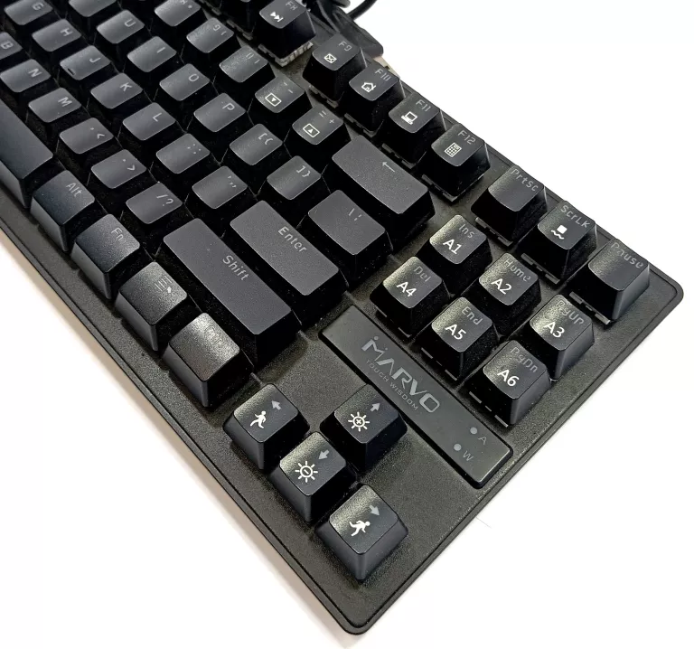 PODŚWIETLANA KLAWIATURA MECHANICZNA MARVO KG901