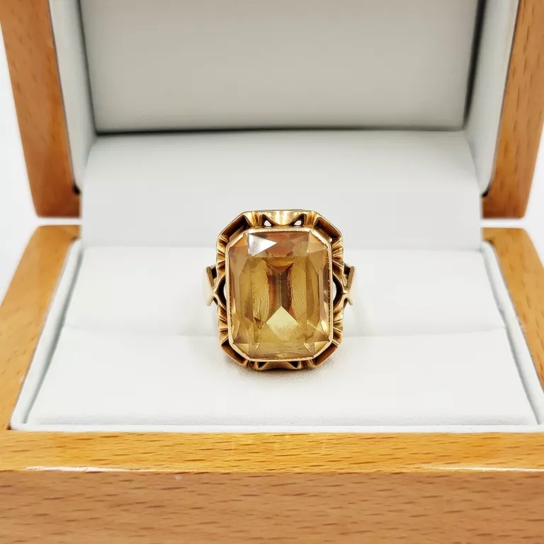 piekny-stary-zloty-pierscionek-z-cytrynem-prl-585-rozmiarsrednica-wew-mm-181833