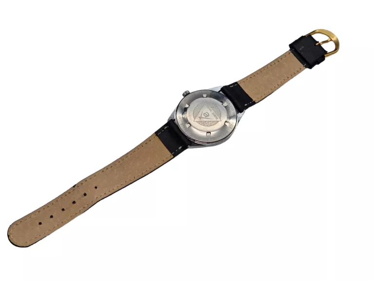 NAKRĘCANY ZEGAREK ATLANTIC WORLDMASTER ORIGINAL Z LAT 1970