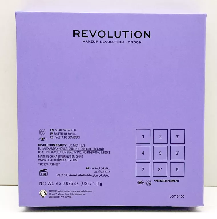 MAKEUP REVOLUTION REVOLUTION X FRIENDS PALETA CIEN MONICA