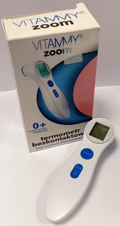 TERMOMETR BEZDOTYKOWY VITAMMY ZOOM