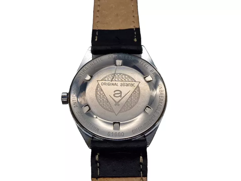 NAKRĘCANY ZEGAREK ATLANTIC WORLDMASTER ORIGINAL Z LAT 1970