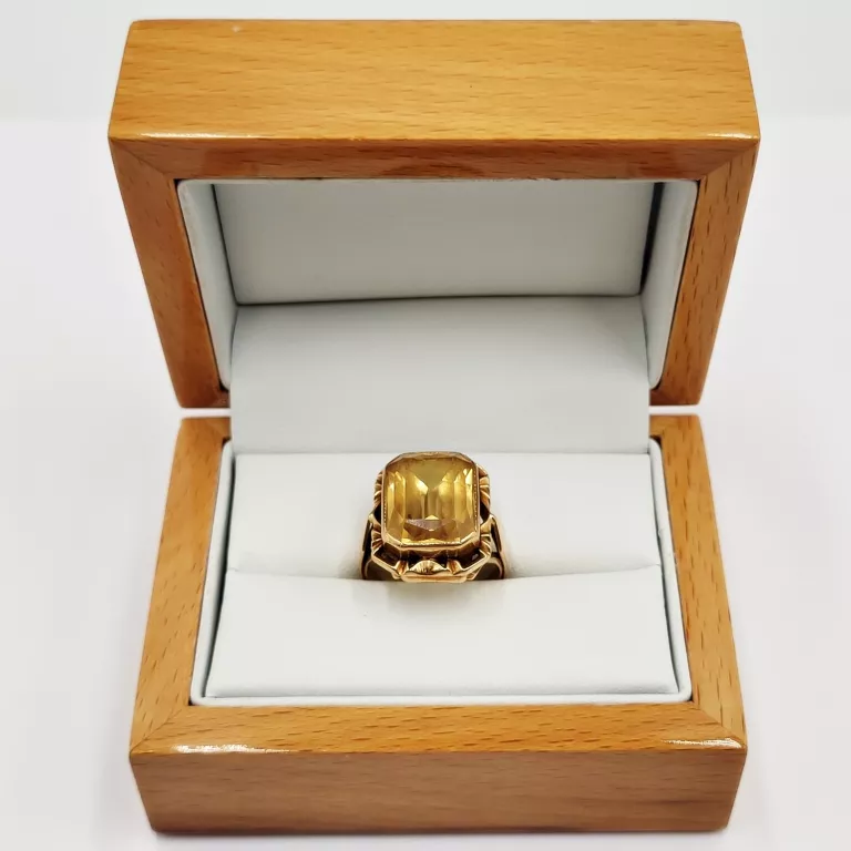 piekny-stary-zloty-pierscionek-z-cytrynem-prl-585-hallera-3-wroclaw