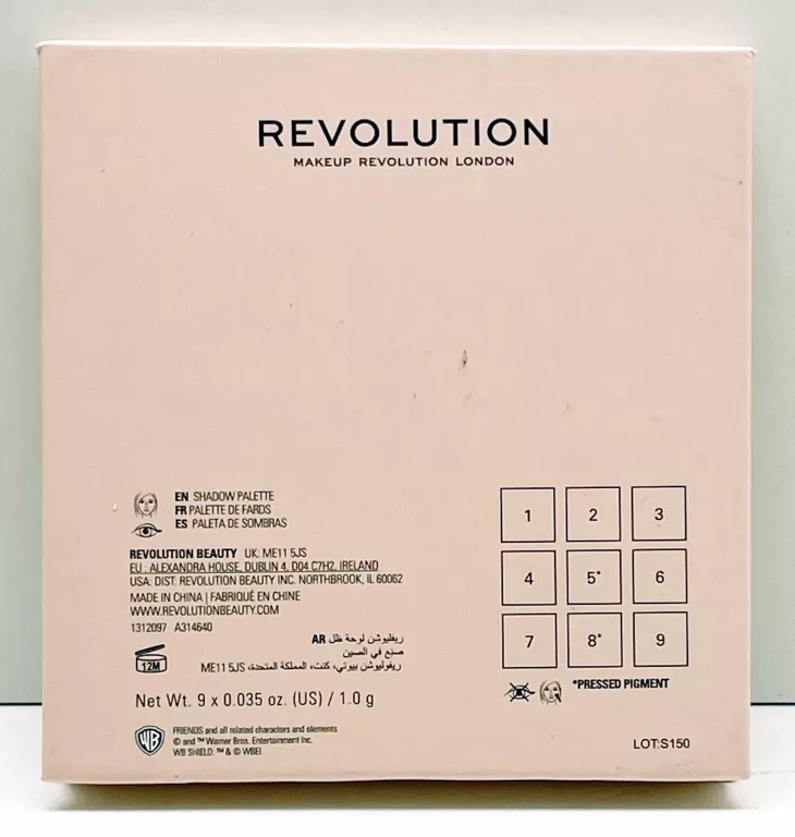 MAKEUP REVOLUTION REVOLUTION X FRIENDS PALETA CIEN RACHEL