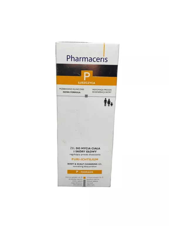PHARMACERIS P ŻEL DO MYCIA CIAŁA I GŁOWY 250 ML