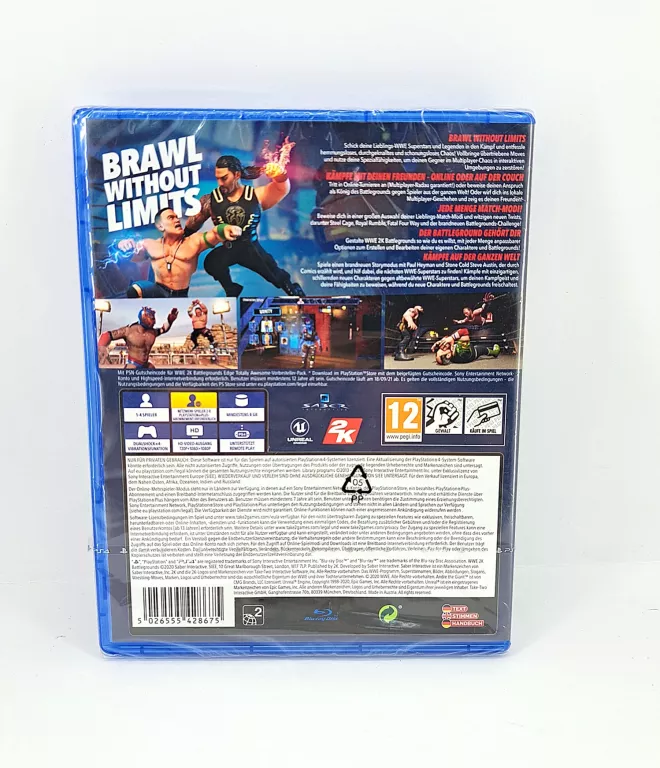 GRA PS4 WWE 2K BATTLEGROUNDS JAK NOWA