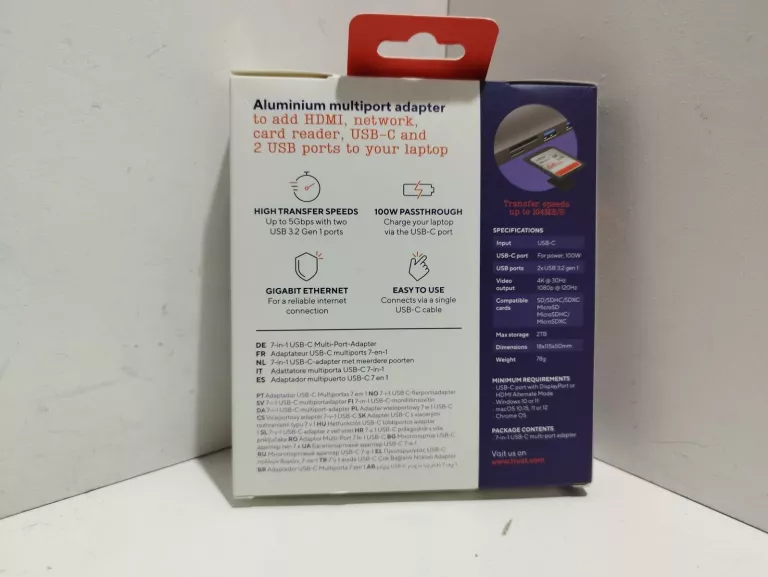 TRUST MULTIPORT ADAPTER